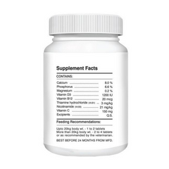 Drools - Absolute - Calcium Tablet - Dog Supplement