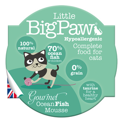 Little Big Paw - Gourmet Atlantic Ocean Fish Mousse Pack