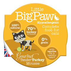 Little Big Paw - Gourmet Tender Turkey Mousse Pack