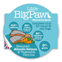 Little Big Paw - Gourmet Atlantic Salmon Mousse Pack