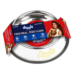 Drools - Stainless Steel - Dog & cat Feeding Bowl