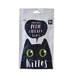 Kittos - Fish Chicken Cubes - Cat Treat