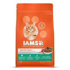 IAMS - Proactive Health - Healthy Adult - 1+ Years - Chicken & Salmon Meal - Cat Dry Food