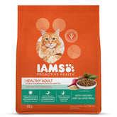 IAMS - Proactive Health - Healthy Adult - 1+ Years - Chicken & Salmon Meal - Cat Dry Food