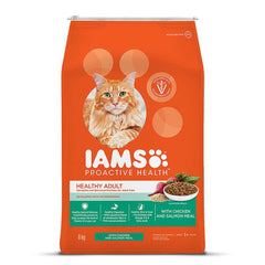 IAMS - Proactive Health - Healthy Adult - 1+ Years - Chicken & Salmon Meal - Cat Dry Food