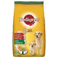 Pedigree Complete & Balanced Food for Puppy & Adult Dogs 100% Vegetarian Dry Dog Food