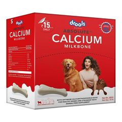 Drools - Absolute - Calcium Milk Bone - Small Breed - Dog Treats