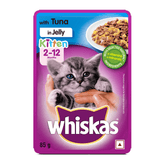 Whiskas Kitten 2-12 months Tuna in Jelly Wet Cat Food