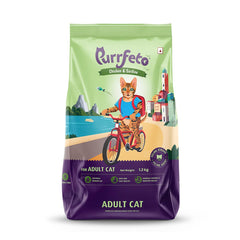 Purrfeto Chicken & Sardine Adult Dry Cat Food