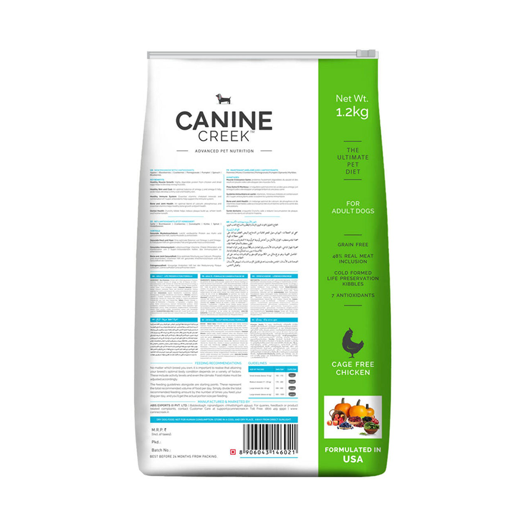 Canine - Creek - Ultra Premium - Adult - Dry Dog Food