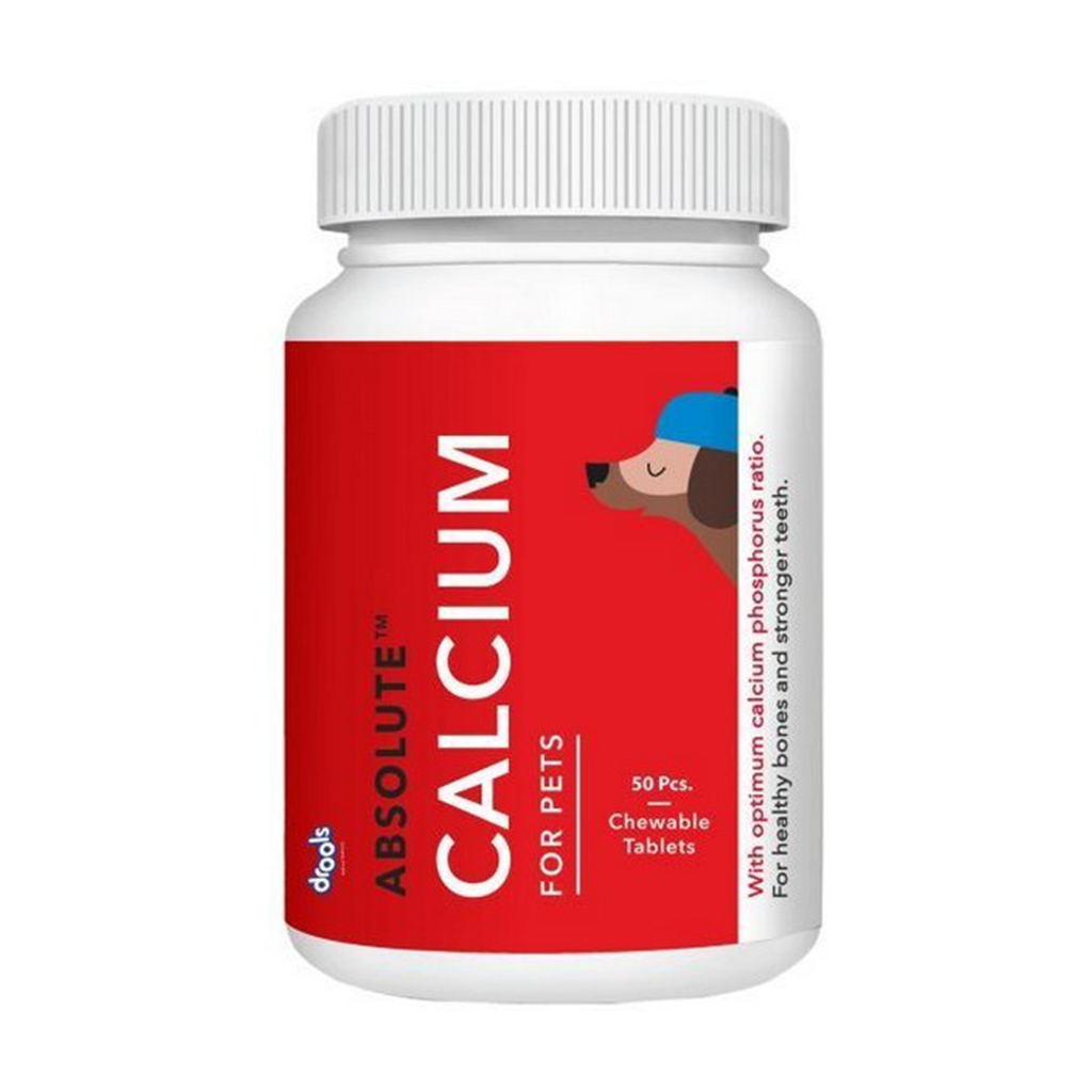 Drools - Absolute - Calcium Tablet - Dog Supplement