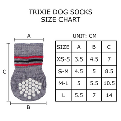 Trixie - non-slip - Dog Socks