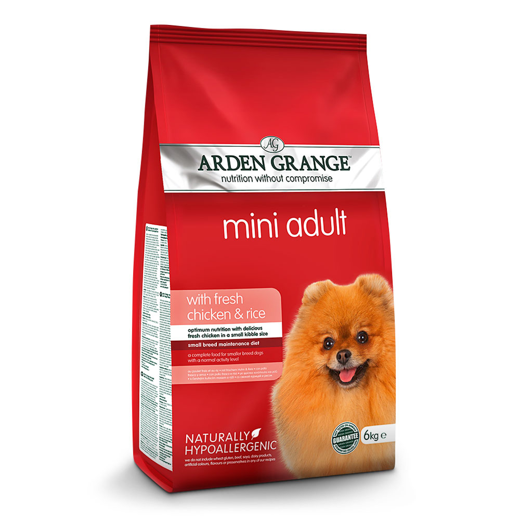Arden Grange - with fresh chicken & rice - Mini Adult