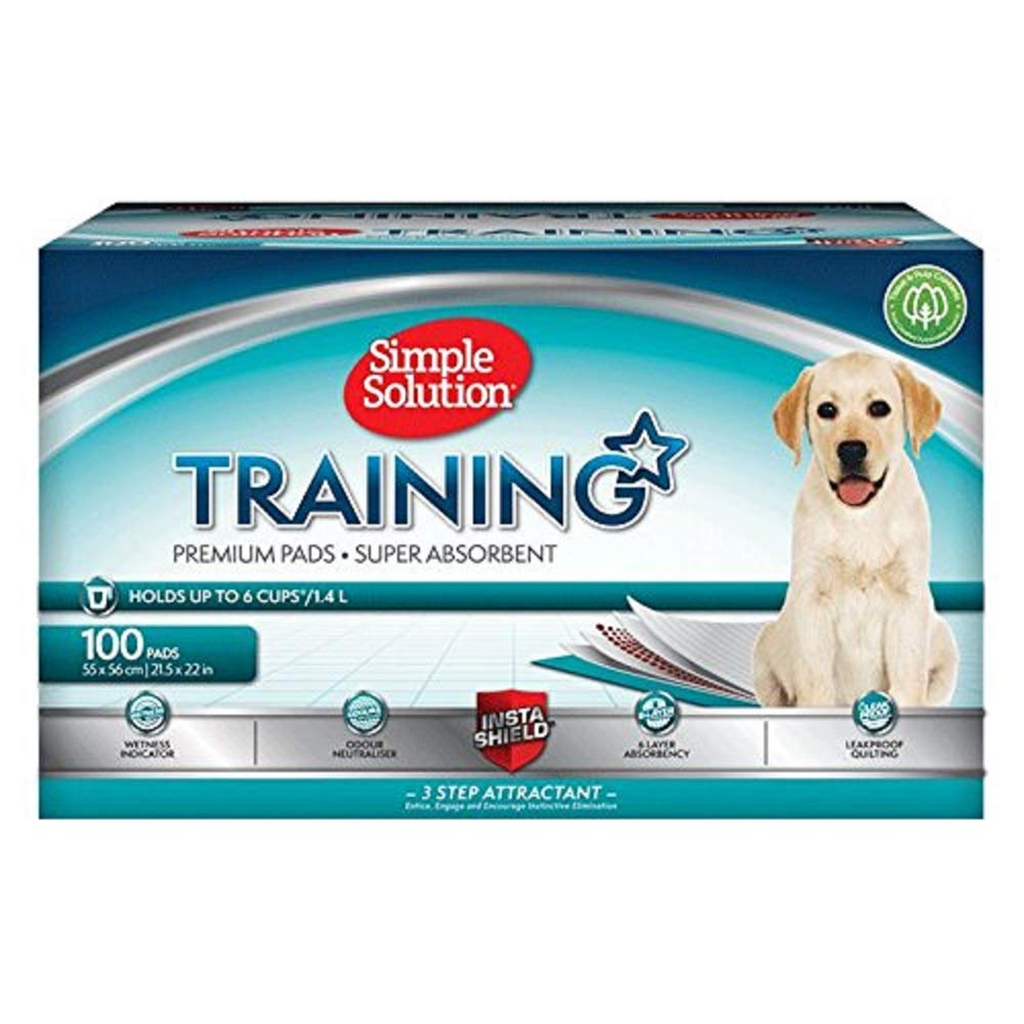 Simple Solution - Premium Training Pads - 100 Pads