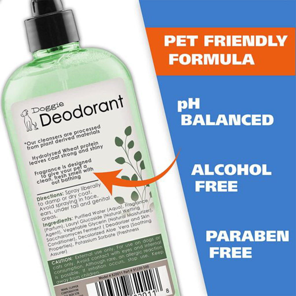 WAHL DOGGIE DEODORANT - EUCALYPTUS & SPEARMINT