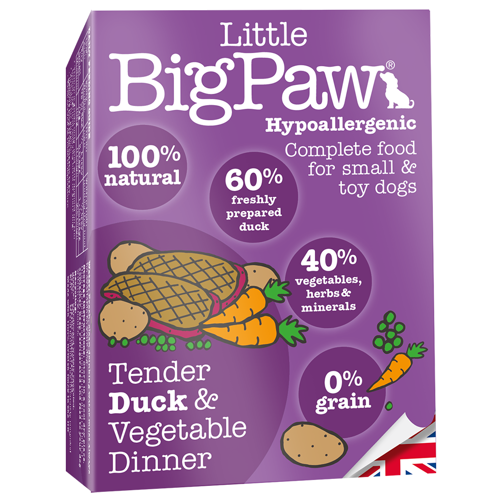 Little Big Paw - Tender Duck & Vegetable Dinner Pack