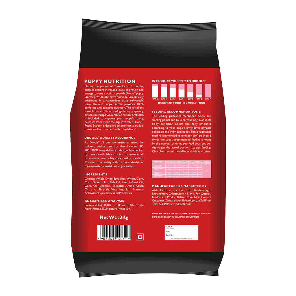 Drools - Starter - Puppy - Dog Dry Food